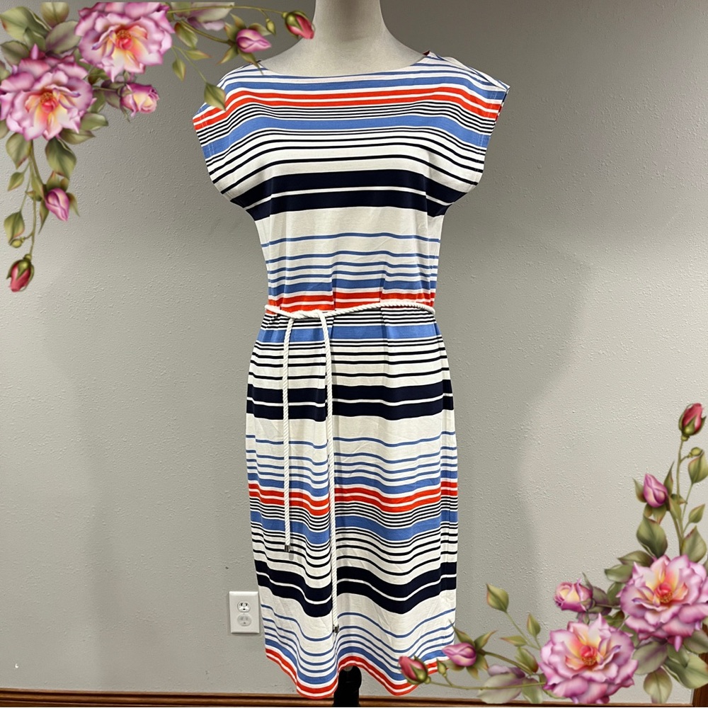 Nautica Striped Casual stretchy mini Dress